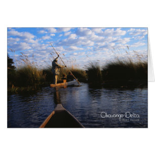 Okavango Delta Hälsningskort