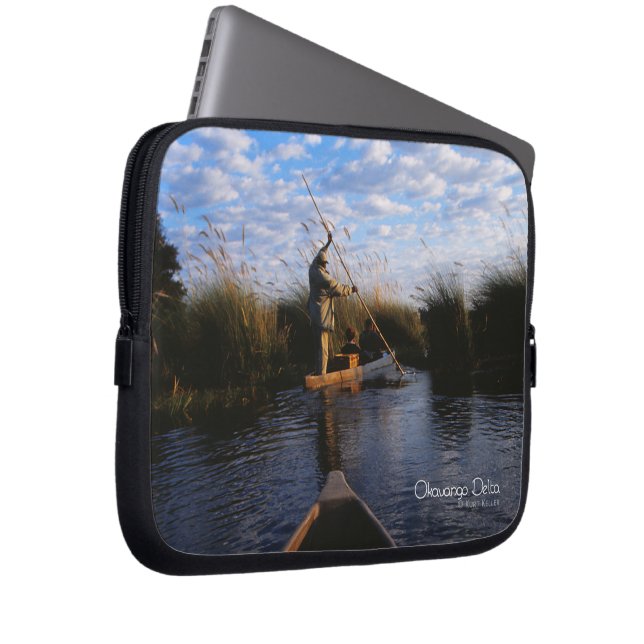 Okavango Delta Laptop Sleeve (Framsidan Höger)
