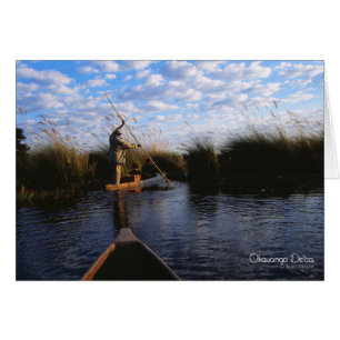 Okavango Delta Photo OBS Kort