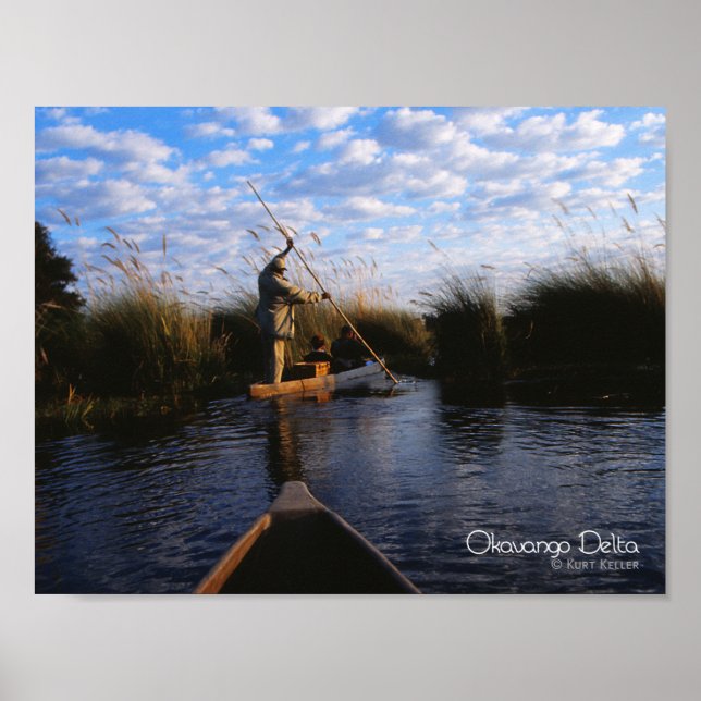 Okavango Delta Poster (Framsidan)