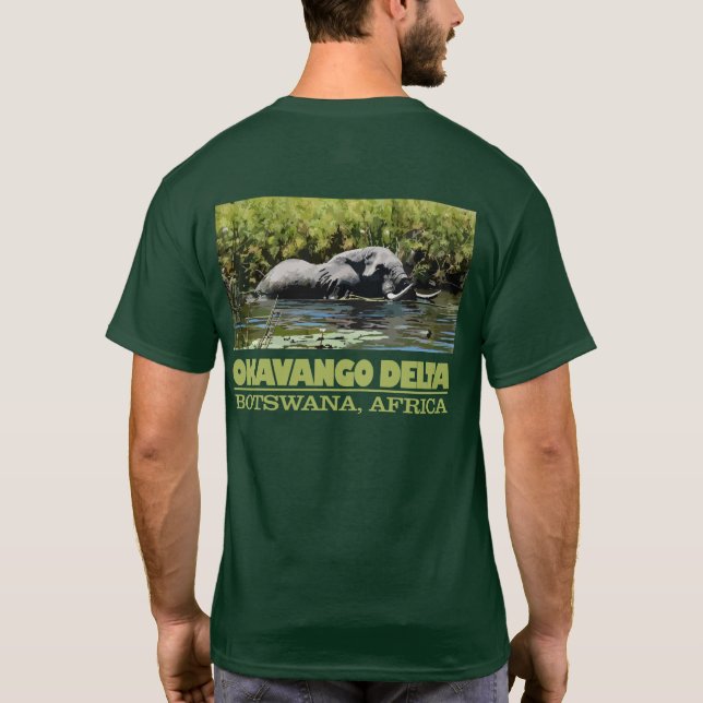 Okavango Delta T Shirt (Baksida)