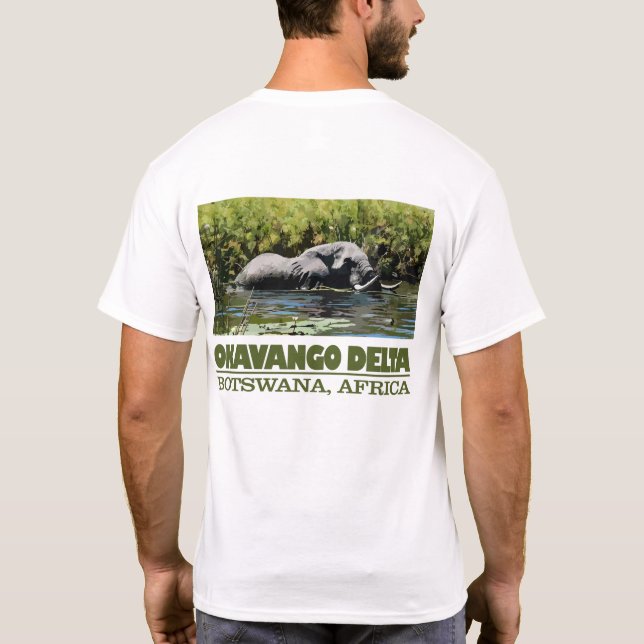 Okavango Delta T Shirt (Baksida)