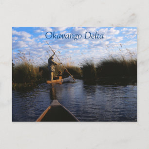 Okavango Delta Travel-vykort Vykort