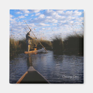 Okavango deltafoto magnet