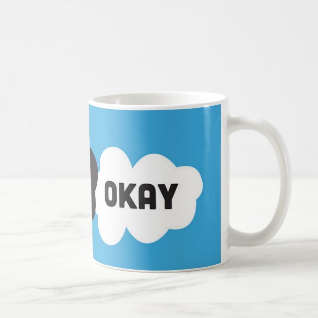 Okay? Okay Kaffemugg (Höger)