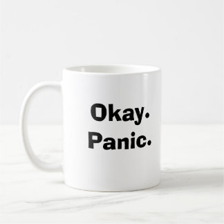 Okay.Panic. Kaffemugg