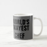 Okayest Chef Kaffemugg<br><div class="desc">Okayest Chef</div>