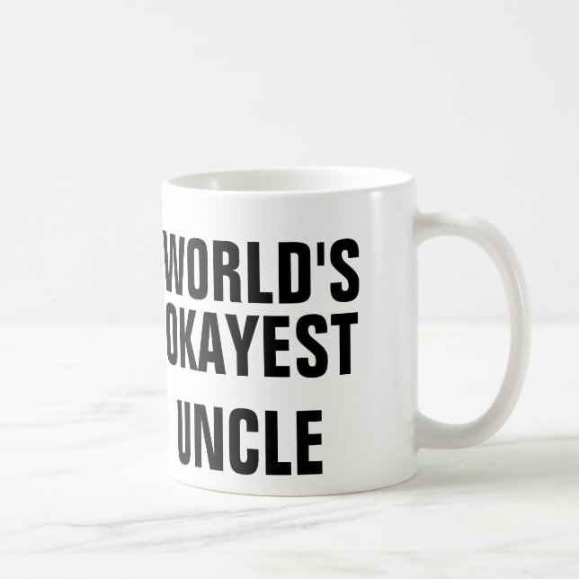 Okayest farbror kaffemugg (Höger)