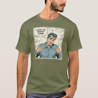 Okayest Human Pop Art T Shirt