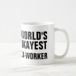 Okayest medarbetare kaffemugg<br><div class="desc">Okayest medarbetare</div>