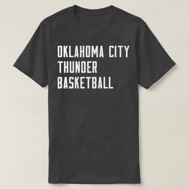 OKC Basketball T Shirt (Design framsida)
