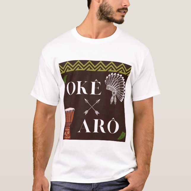 Okê Arô T Shirt (Framsida)
