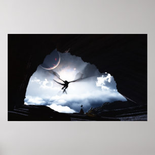 Okedjad 36-tums x 22,5-tums poster