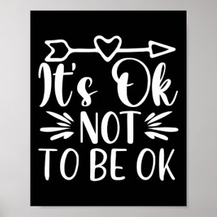 Okej, att inte vara okej för psykiatrisk självmord poster