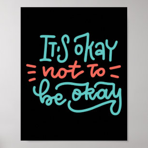 Okej, att inte vara så bra som psykisk hälsomedvet poster