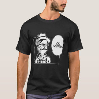 Okej Boomer Saitama anime manga lustig meme T Shirt