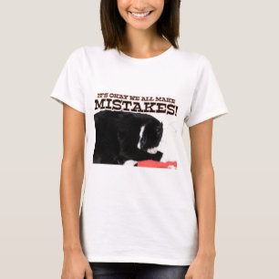 Okej, gör fel på kattmotiv t shirt