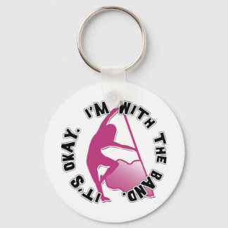 Okej, jag är med bandet nyckelring