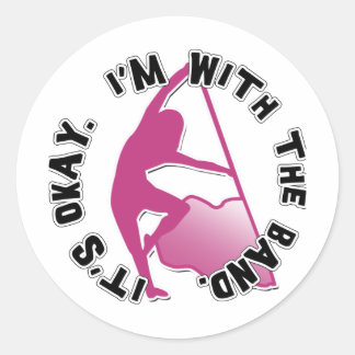 Okej, jag är med bandet runt klistermärke