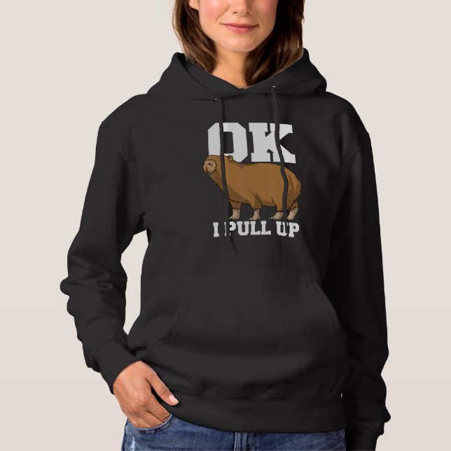 Okej jag drar upp Capybara 1 T Shirt (Framsida)
