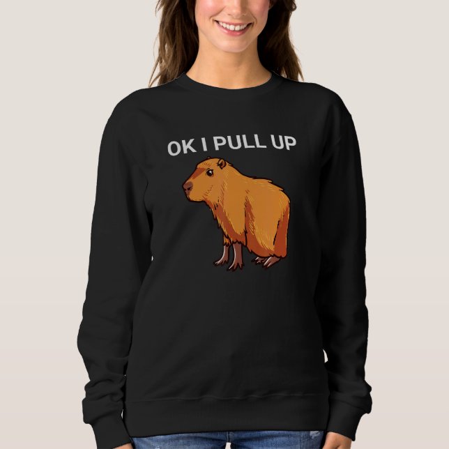Okej, jag drar upp Capybara Dank Memb T Shirt (Framsida)