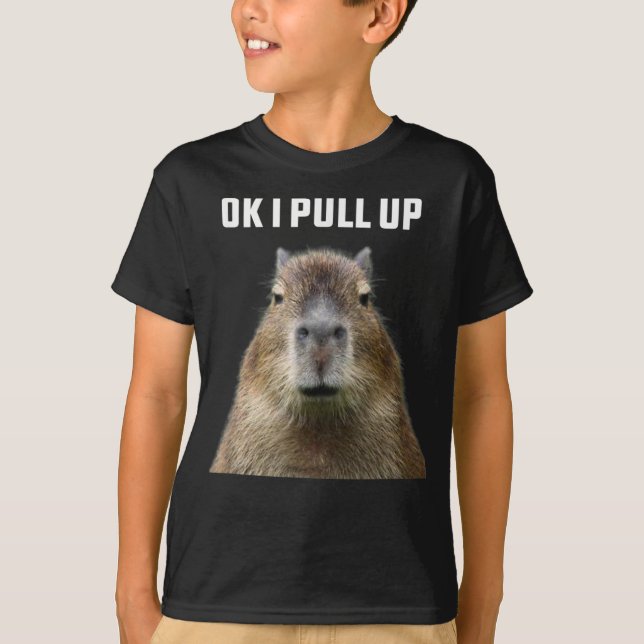 Okej, jag drar upp Capybara T-Shirt (Framsida)