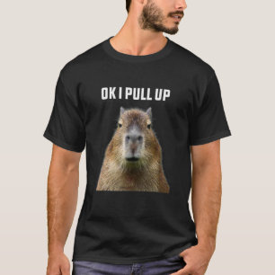 Okej, jag plockar upp Capybara Cute Animal Cute Pe T Shirt