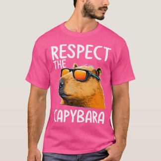 Okej, jag tar upp Capybara Funny Capybara för kvin T Shirt