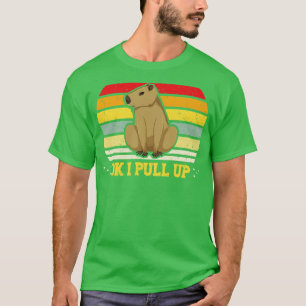 Okej, jag tar upp Capybara Funny Rodent Capibara T Shirt