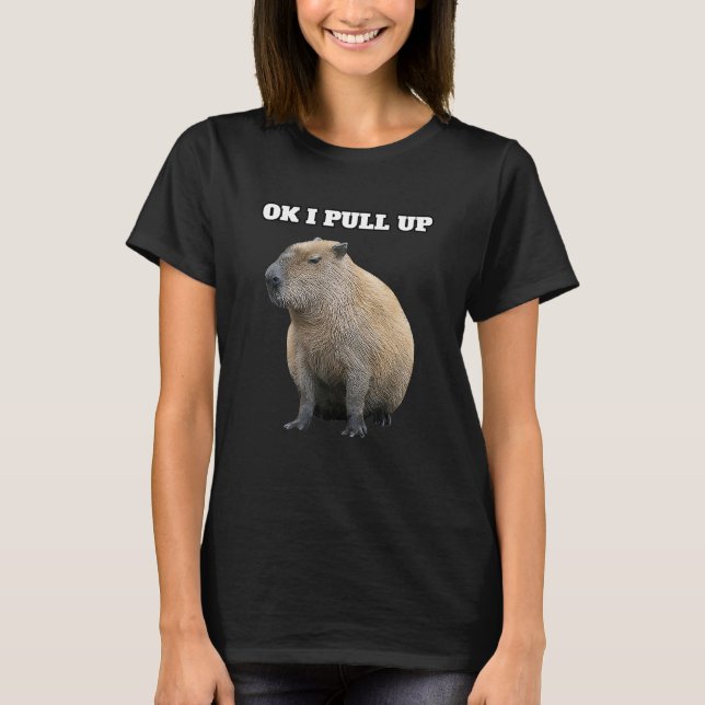 Okej, jag tar upp Capybara T Shirt (Framsida)