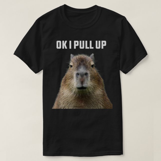 Okej, jag tar upp Capybara T Shirt (Design framsida)