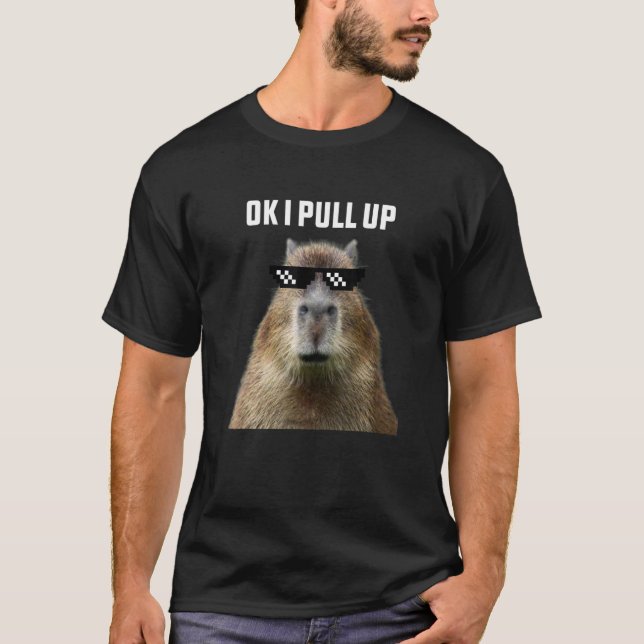 Okej, jag tar upp Capybara T Shirt (Framsida)