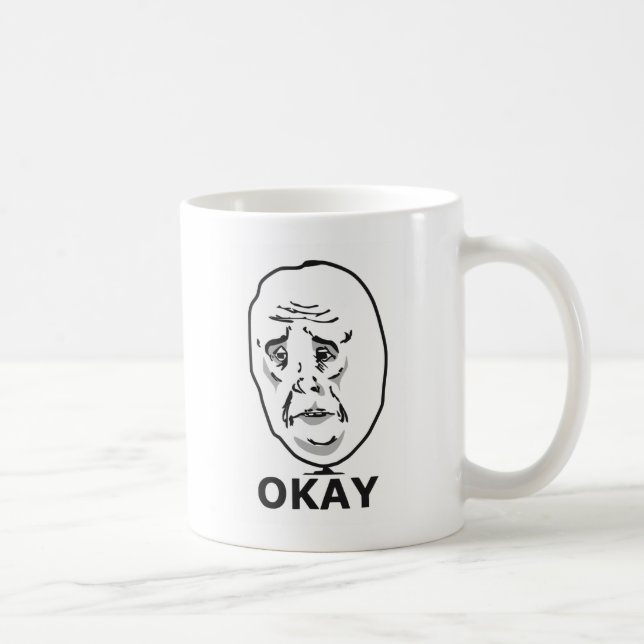 Okej Kille Meme Kaffemugg (Höger)