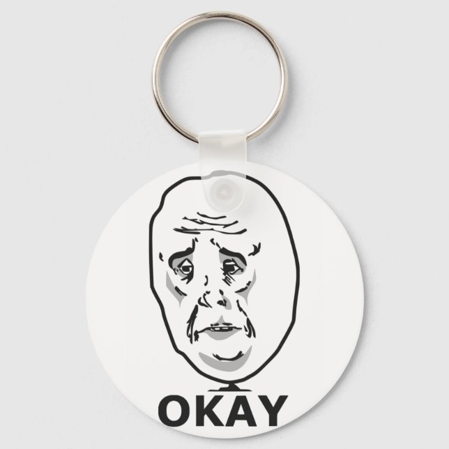 Okej Kille Meme Nyckelring (Framsida)