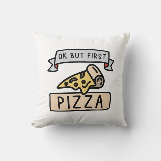 Okej, men först Pizza Kudde (Framsida)