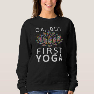 Okej, men första Yoga Time Classic Lotus Bubbles F T Shirt