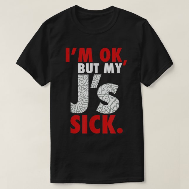 Okej, men min Js-sjukanerchef Shirt1864.png T Shirt (Design framsida)