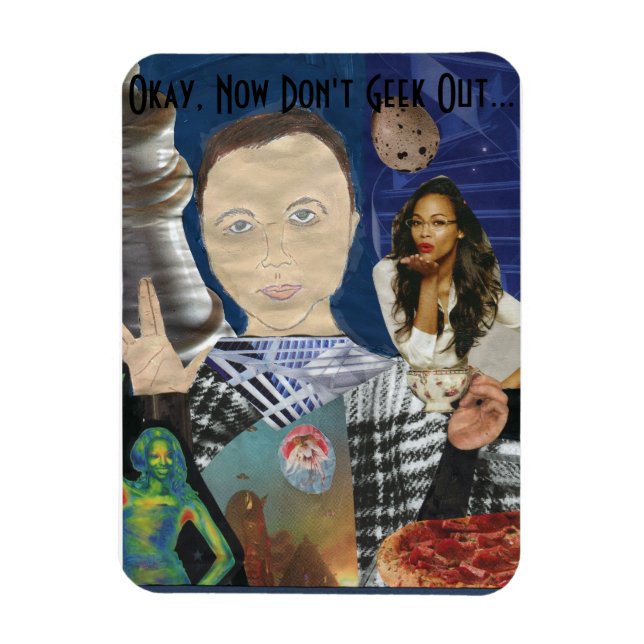 Okej, nu ska du inte gå ut.. Magnet (Vertikal)