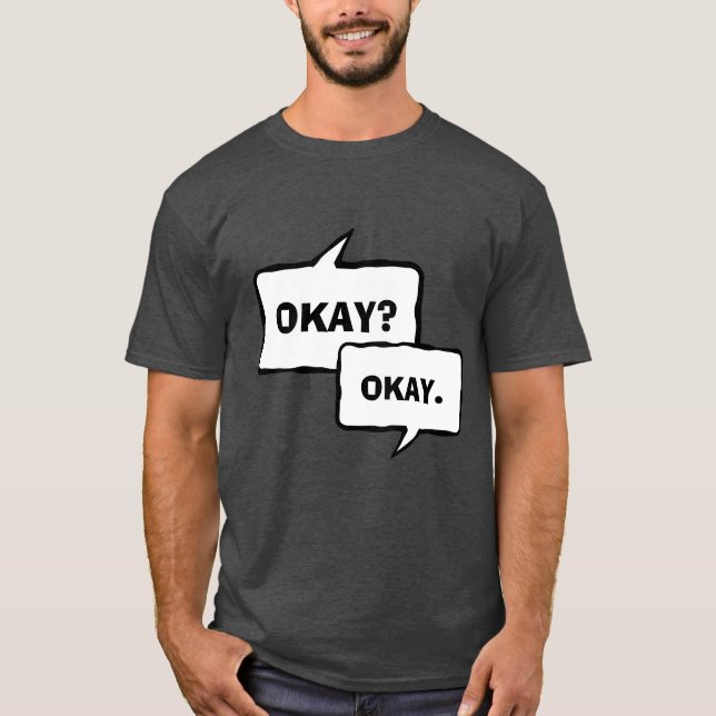 Okej Okej t-shirt (Framsida)
