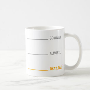 Okej, prata kaffemugg