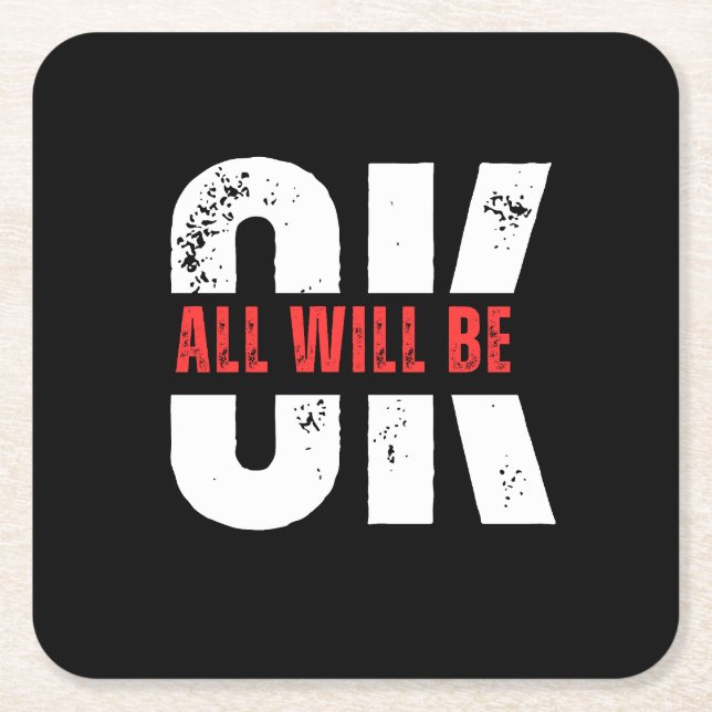 okej underlägg papper kvadrat (Framsidan)