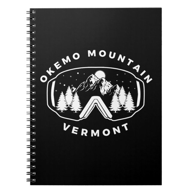 Okemo Mountain Ski Vermont Anteckningsbok (Framsidan)