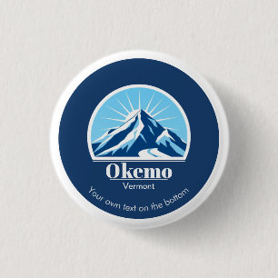 Okemo Vermont ski resort souvenir-gåva Knapp