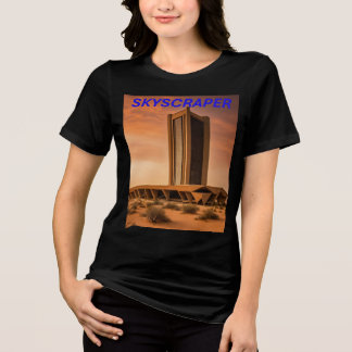 Öken Betong Ikon Kvinnors Tri-Blend T-Shirt