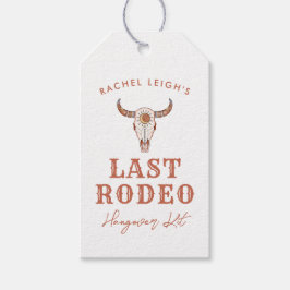 Öken Cowgirl Sista Rodeo Baksmälla Kit Presentetikett