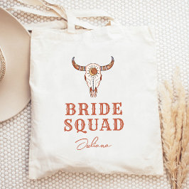 Öken Cowgirl Sista Rodeo Brud Squad Tygkasse