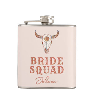Öken Cowgirl Sista Rodeo Brud Trupp Flask Fickplunta