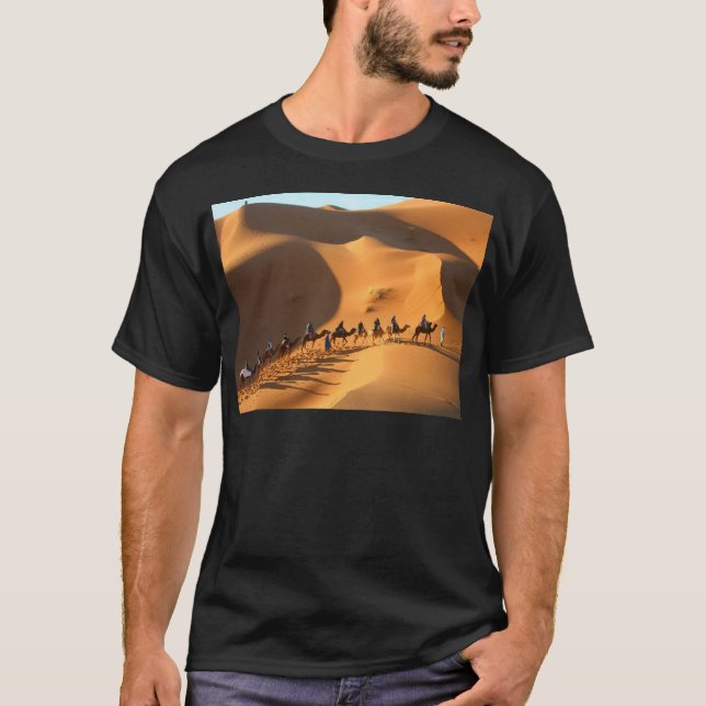 öken-Marocko-Sahara Tee (Framsida)