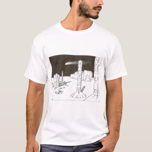 Öken Natt T Shirt (Framsida)