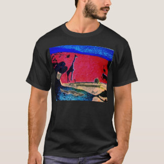 öken på gryningT-tröja T-shirt